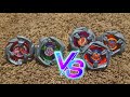 HASBEYS! Crimsongaruda, Samuraisaber Vs Tusk Mammoth, Talon Ptera, Steel Samurai! Beyblade X Battle