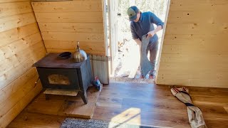 Offgrid Cabin| Floor and Ceiling FINALLY FINISHED