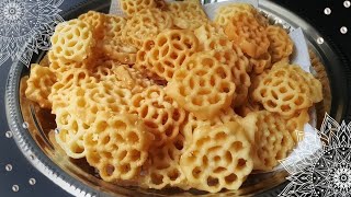 LESS OIL Achu Murukku | Instant Rose Murukku | அச்சு முறுக்கு | Kuih Ros Ranggup dan Sedap