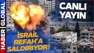 🔴CANLI YAYIN I Büyük Savaş Başladı: İsrail Refah'a Saldırıyor! Dünyanın Gözü Gazze'de!