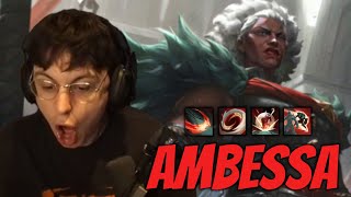 Caedrel Reacts To AMBESSA - NEW LOL CHAMPION