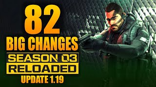 82 Big Changes in The Season 3 Reloaded Update (Modern Warfare 2 Update 1.19)