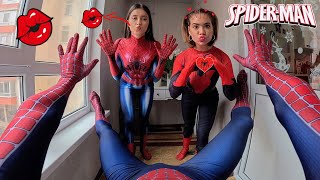 THESE SPIDER-GIRL'S WANT SPIDER-MAN TO BE THEIR BOYFRIEND(Spider-Girl's in Love in real Life)