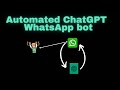 Developing WhatsApp AI chatbot with ChatGPT and selenium.
