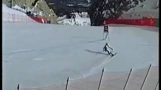 Alpine Skiing - 2006 - Women's Downhill Training - Duvillard crash in Cortina