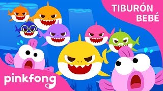Tiburón Bebé Más y Más | Tiburón Bebé | Pinkfong Canciones Infantiles @BabyShark_Spanish