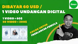 27 Juta/Bulan Cuma Dari Menjual Undangan Digital Di Fiverr - Tutorial Fiverr 2023