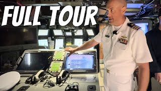 Inside a Nuclear SUBMARINE! | USS Indiana Tour