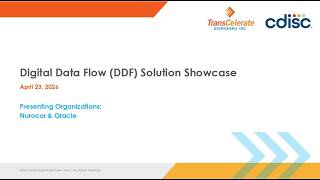 Digital Data Flow (DDF) Solution Showcase: April 2026