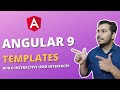 Templates In Angular 9 | Build Interactive UI in Angular