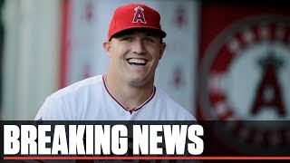Breaking News: Mike Trout and the Angels agree to 12-year $430 million Deal