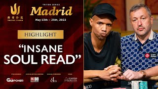 Phil Ivey SOUL READS Tony G in an INSANE HAND! - Triton Poker Madrid 2022