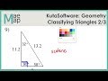 KutaSoftware: Geometry- Classifying Triangles Part 2