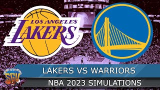 Golden State Warriors vs Los Angeles Lakers - NBA Today 2/11/2023 Full Highlights - (NBA 2K23 Sim)
