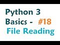 Python 3 Programming Tutorial - Read from a file