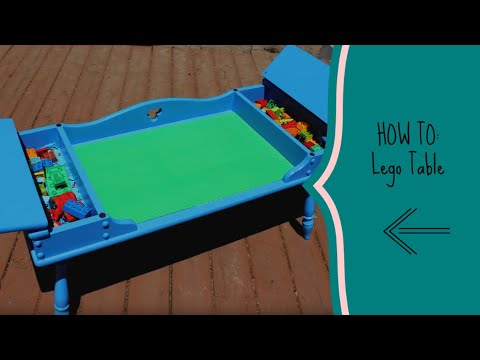 How To Lego Table Youtube