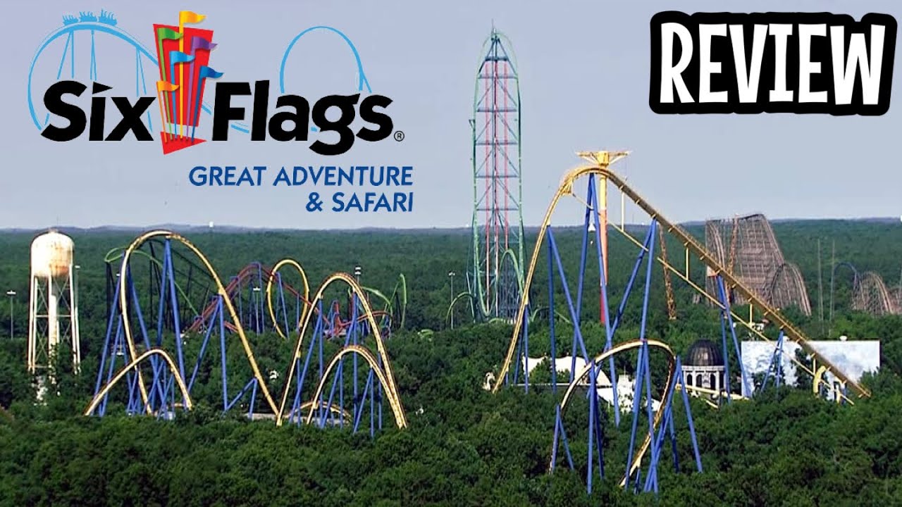 World’s LARGEST Amusement Park - Six Flags Great Adventure | Jackson ...