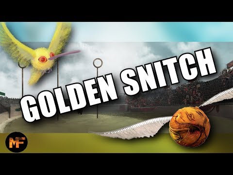 What was in Harry Potter’s first golden snitch?