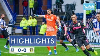 Highlights | Sheffield Wednesday 0-0 Leeds United | 2019/20 EFL Championship
