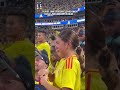 🥺 Hija de James Rodriguez, Llorando Orgullosa de su Selección Colombia en la Copa America #shorts