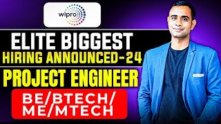 Wipro Elite Off Campus 2024 Hiring Wipro Fresher Jobs Be Btech Me Mtech