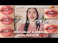 TOP 5 BEST GLOSSY LIPS BUAT BIBIR KERING & GELAP | LEMBABNYA AWET SEHARIAN 😍 | Maria Soelisty