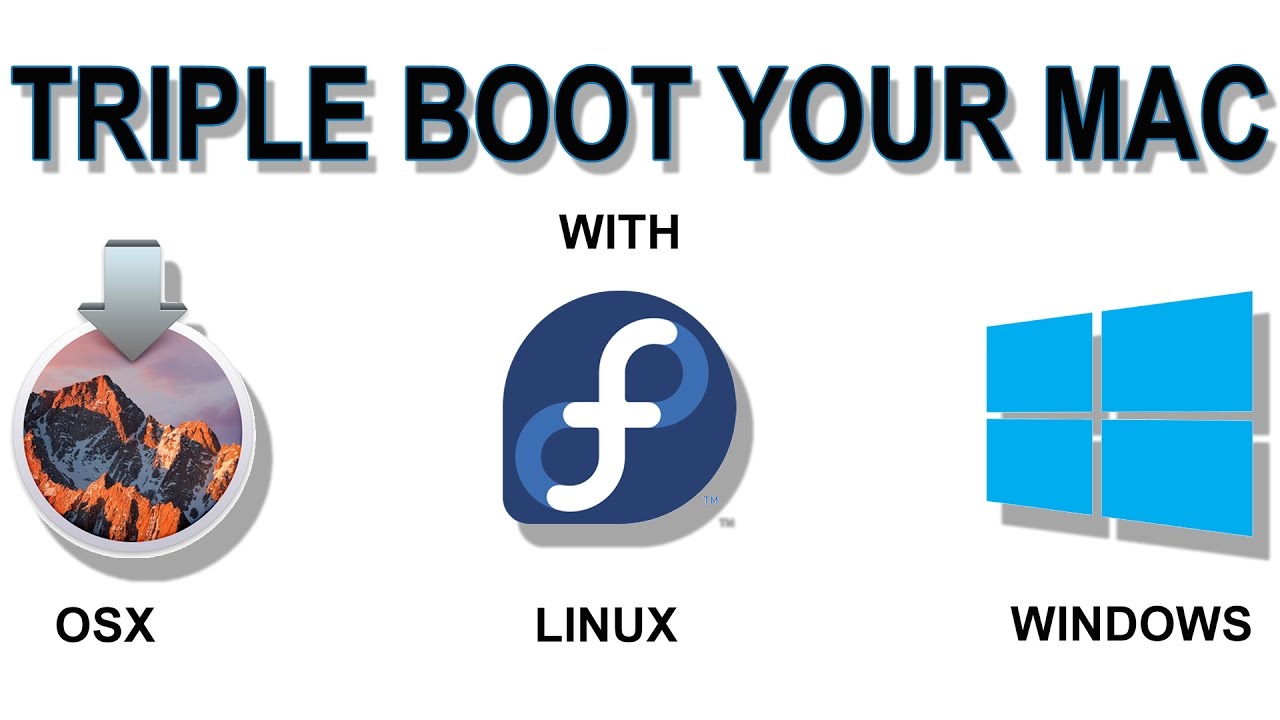 Triple Boot Apple Mac Easily, With OS X , Fedora Linux And Windows 10 ...