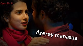 Arerey Manasa Song Lyrics Falaknuma Das