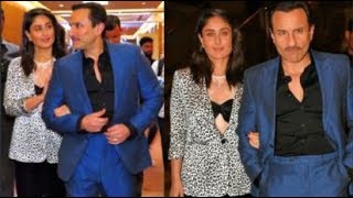 Kareena Kapoor & Saif Ali Khan CUTE Together At P&G Event