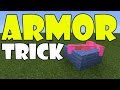 ARMOR TRICK | Minecraft PE