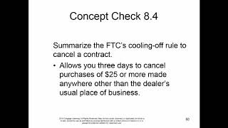 Chapter 08 Learning Objective 4 and Conclusion