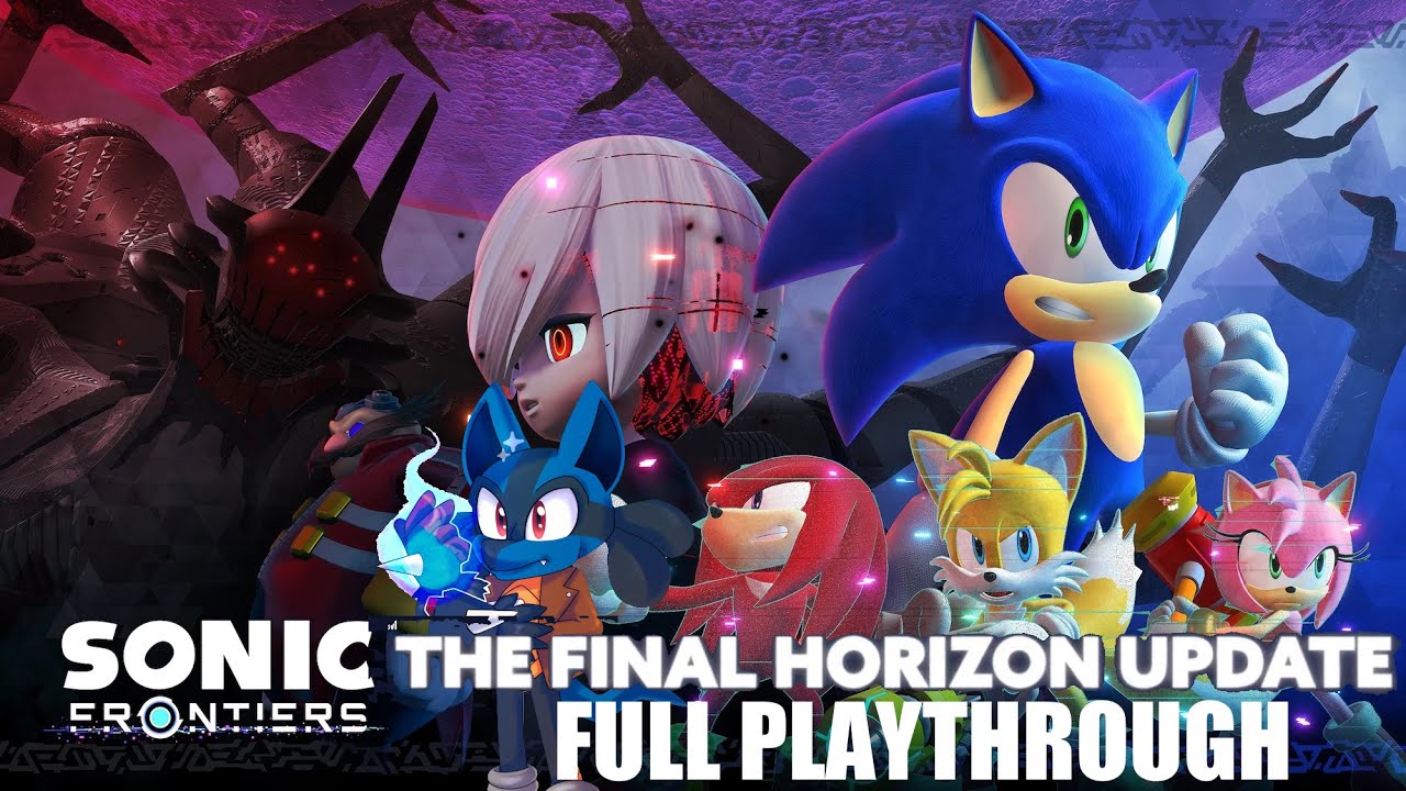 Sonic Frontiers: The Final Horizon Update Full Playthrough - YouTube