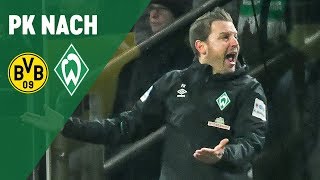 Pressekonferenz mit Lucien Favre & Florian Kohfeldt | Borussia Dortmund - Werder Bremen 2:1