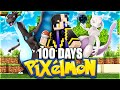 I Survived 100 Days as a POKEMON MASTER in Minecraft Pixelmon...