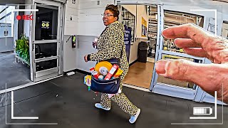 When Prolific Shoplifter Arrested By Police