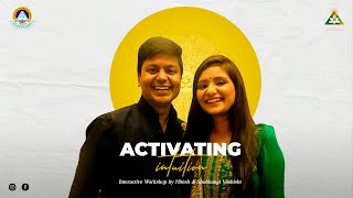 Workshop on How to Activate Intuition? (Hindi) | Hitesh & Shubhanghi Vashisht | PMC Hindi | MYDK 6