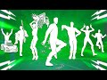 Top 25 Legendary Fortnite Dances With The Best Music! (Billie Eilish - Bad Guy, Rebellious, Classy)