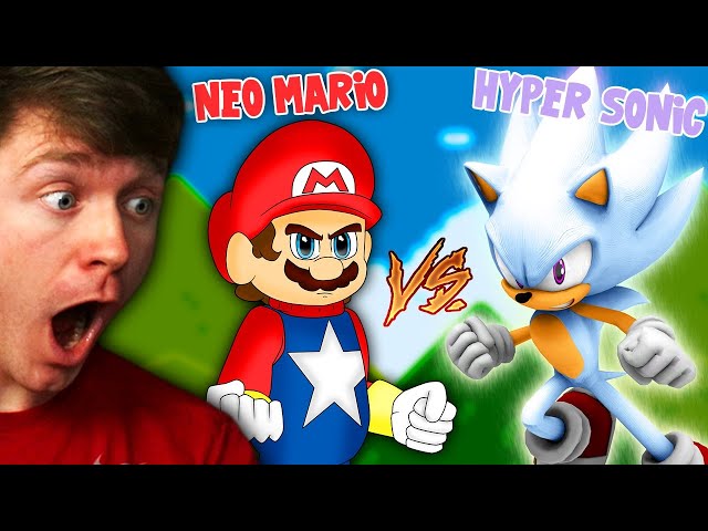 Hyper Mario Contre Hyper Sonic