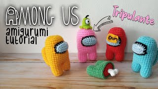 AMONG US amigurumi tutorial - crewmate