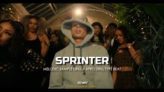 "SPRINTER" Central Cee x Dave | Melodic Sample Drill Type beat | Afro Drill Type Beat | Uk/NY Drill