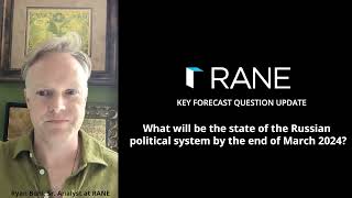 RANE's Key Forecast Question: Future of Russia's Political System