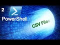 PowerShell - CSV Files - PowerShell Tutorial.