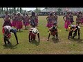 Madang, PNG. Traditional performance with attires.