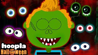 Wrong Face Len | Spooky Finger Family Songs For Kids | Hoopla Halloween