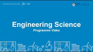CDE e-Open House 2026: Engineering Science (Programme Video)