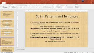 String Patterns and Templates in Mathematica