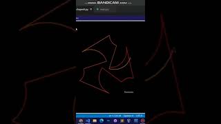 Draw this cool shape in python turtle | python project #python #shorts