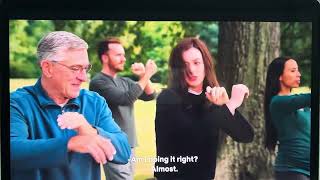 "The Intern" (2015) Tai Chi scene