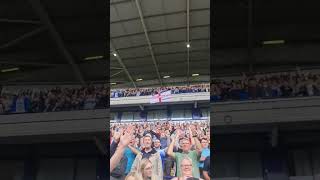 wigan fans at Bolton, easy easy!