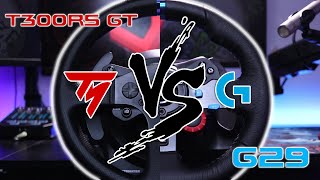 Which is best for you? || Logitech G29 & Thrustmaster T300rs GT Comparison